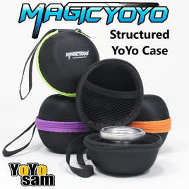 MAGICYOYO Structured Yo-Yo Case Zippered - Holds 1 YoYo - Water Resistant! Sold Individually