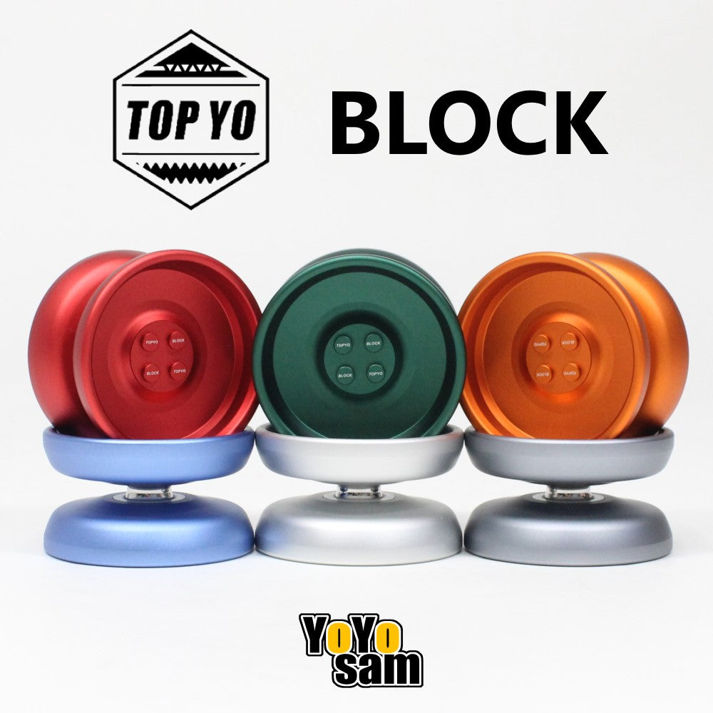 TOP YO Block Yo-Yo - 6061 AL Monometal YoYo – YoYoSam
