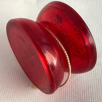 Vintage Duncan Butterfly Yo-Yo - Early 90s Transluscent Red Very Good Condition