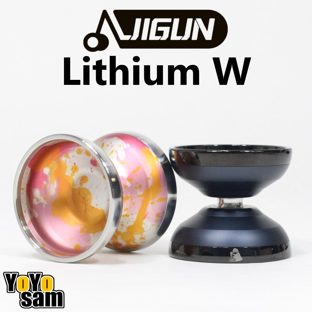 JIGUN Lithium W Yo-Yo - Bimetal 7075 Aluminum with Stainless Steel Rim ...