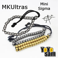AroundSquare MKUltras Mini Sigma Edition - Mala/Komboloi Beads - Manipulation Beads