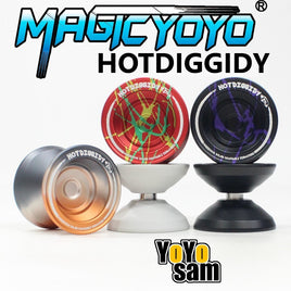 B-GRADE - MAGICYOYO HOTDIGGIDY Yo-Yo - 6061 Aluminum - Dylan Kowalski Signature YoYo