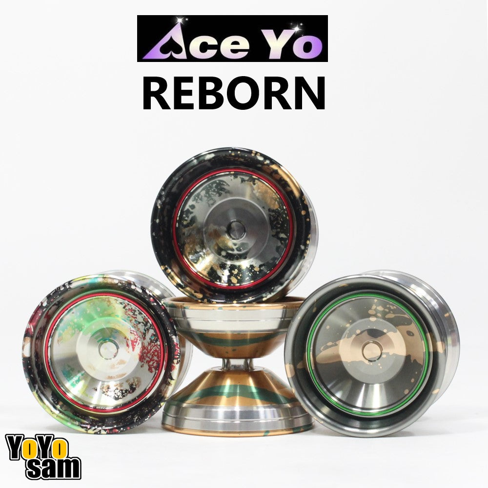 Ace Yo Reborn Yo-Yo - Bi-Metal - 7068 Aluminum with Stainless