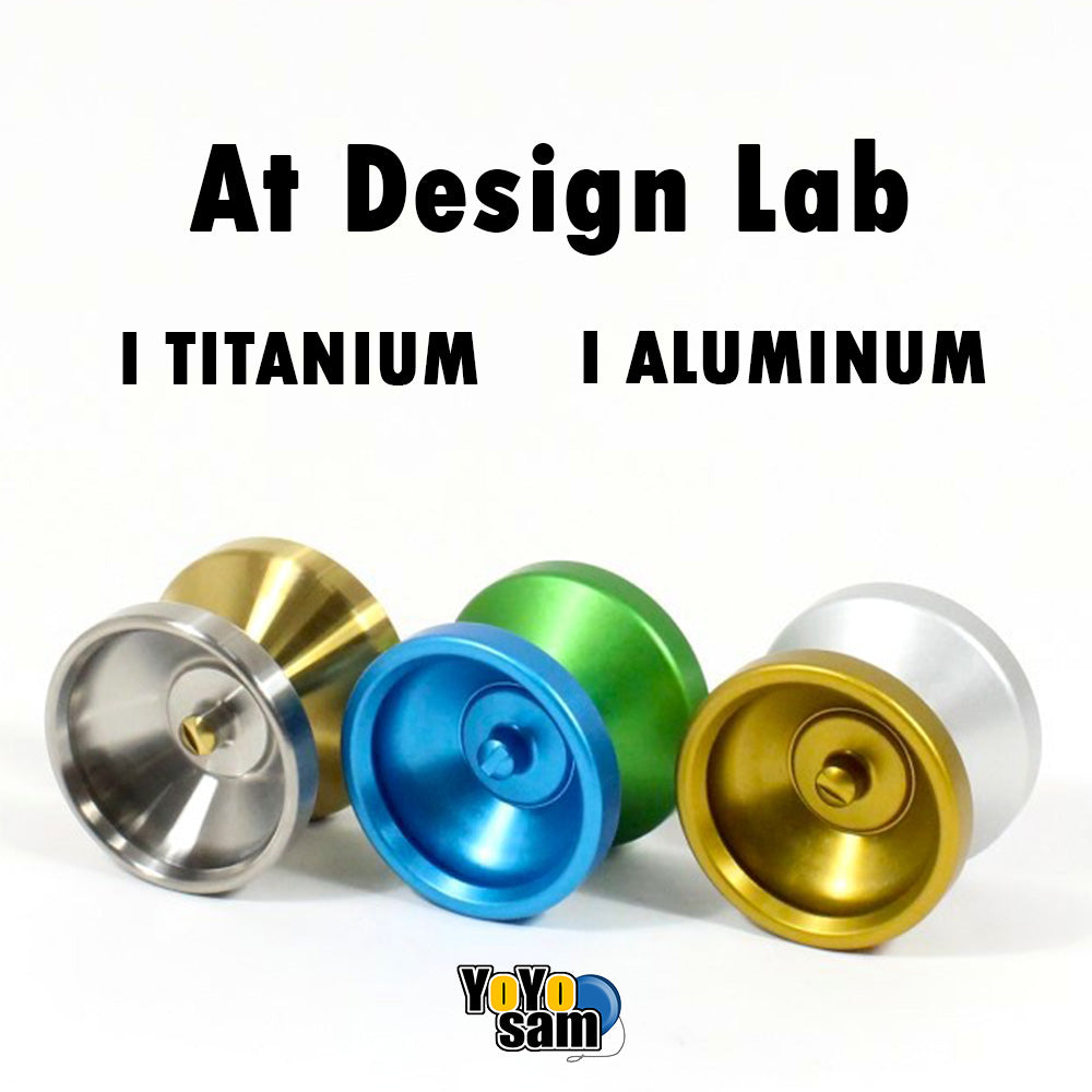 At Design Lab "I" Yo-Yo - Choose a Titanium or Aluminum YoYo