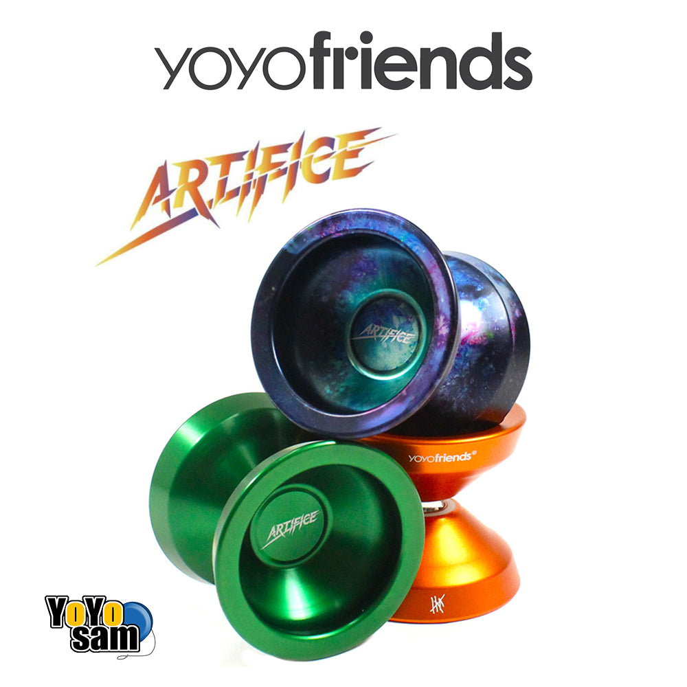 ミュージシャン YoYo yoyofriends Artifice Yo-Yo - 7068 Aluminum - James Heder Signature