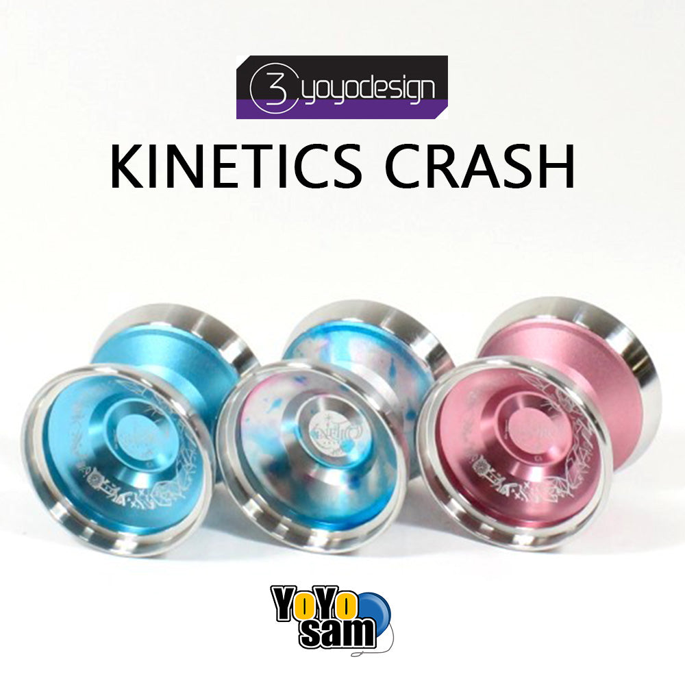 C3yoyodesign Kinetics Crash Yo-Yo - Bi-Metal - Tankiki Signature