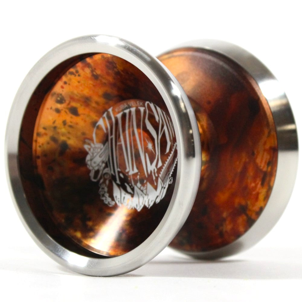 C3yoyodesign Chainsaw Yo-Yo - Bi-Metal - Kuba Velek Signature YoYo