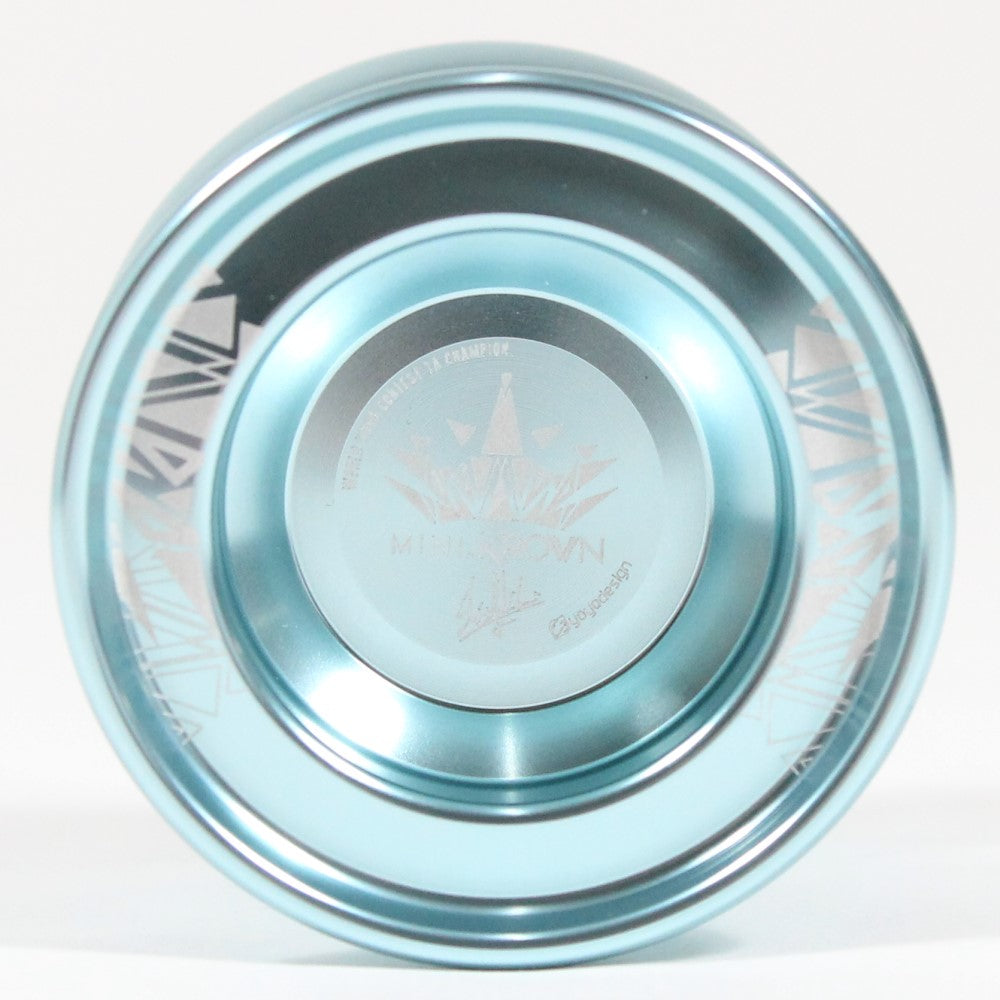 3yojodesign KROWN ヨーヨー 青 緑セット売り C3yoyodesign Mini. Krown Yo-Yo - Mini Monometal Shinya Kido