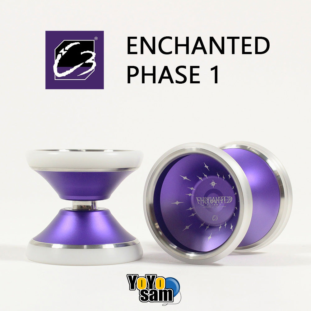 C3yoyodesign Enchanted Phase 1 Yo-Yo - Multi-Material - Liu Wan