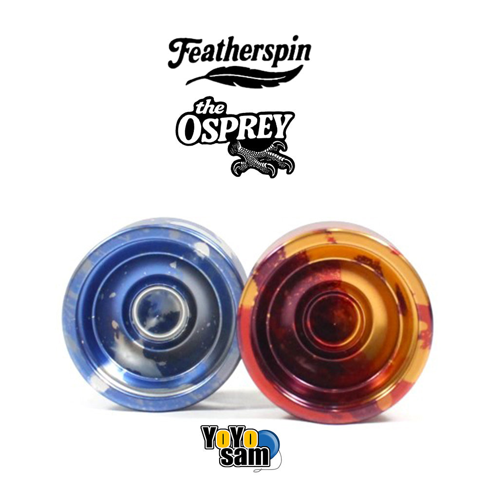 Featherspin Throws The Osprey Yo-Yo - 7075 Aluminum Mono-Metal