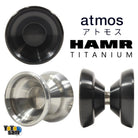 atmos projects Hamr Yo-Yo - Titanium - Signature for Vladimir Glazkov YoYo