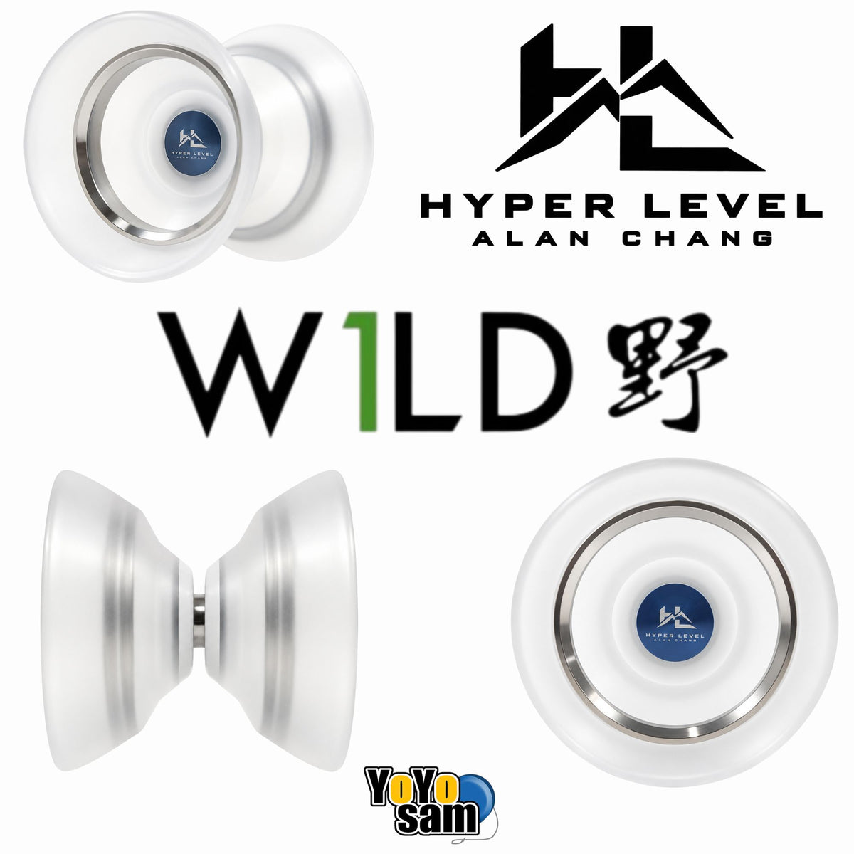 W1LD Hyper Level Yo-Yo - Alan Chang Signature Offstring YoYo – YoYoSam