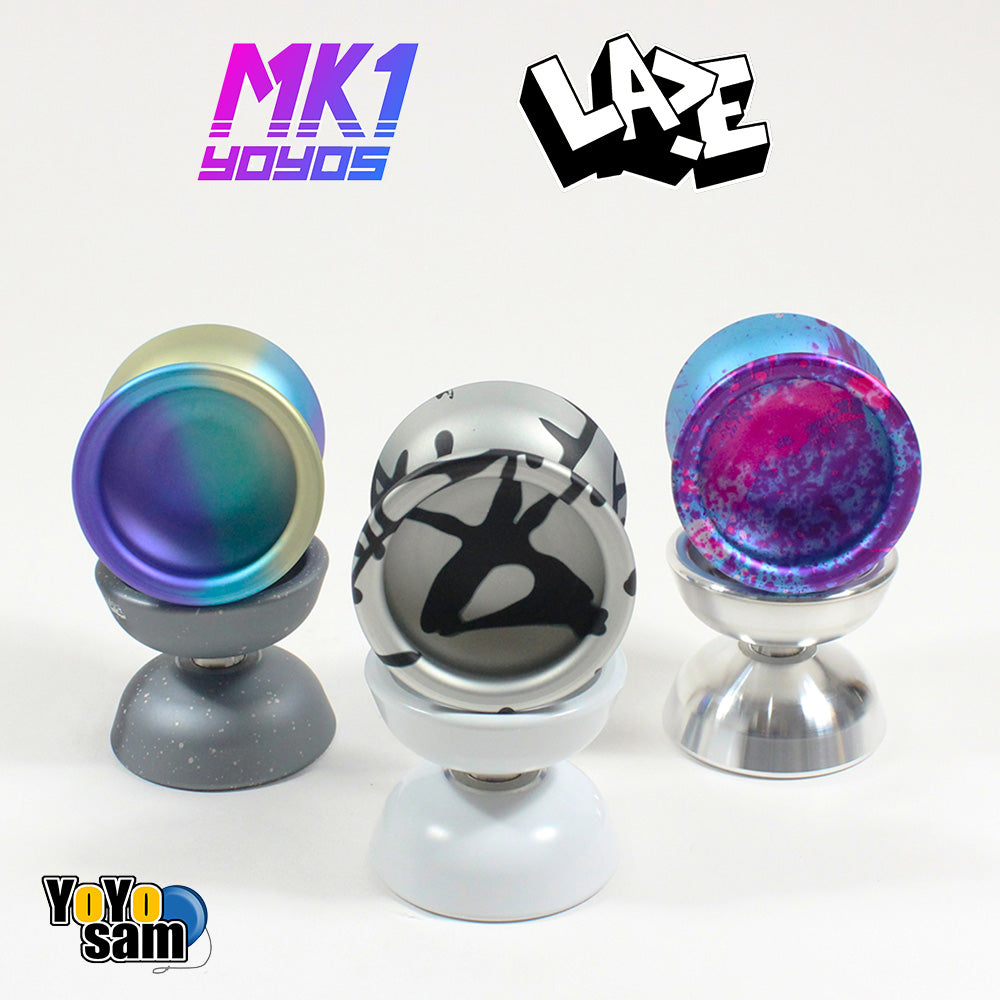 MK1 LAZE Yo-Yo - Mono-Metal 7075 Aluminum- Jack Hudspath Signature
