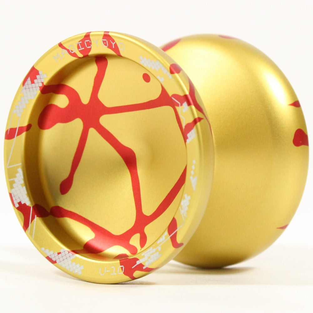 MAGICYOYO V10 Yo-Yo - Unresponsive Beginner Metal Fingerspin YoYo