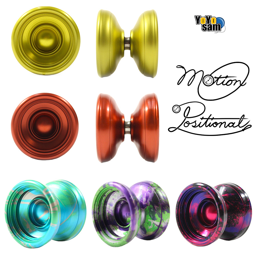 Motion Positional Yo-Yo - Mono-Metal - 7068 Aluminum – YoYoSam