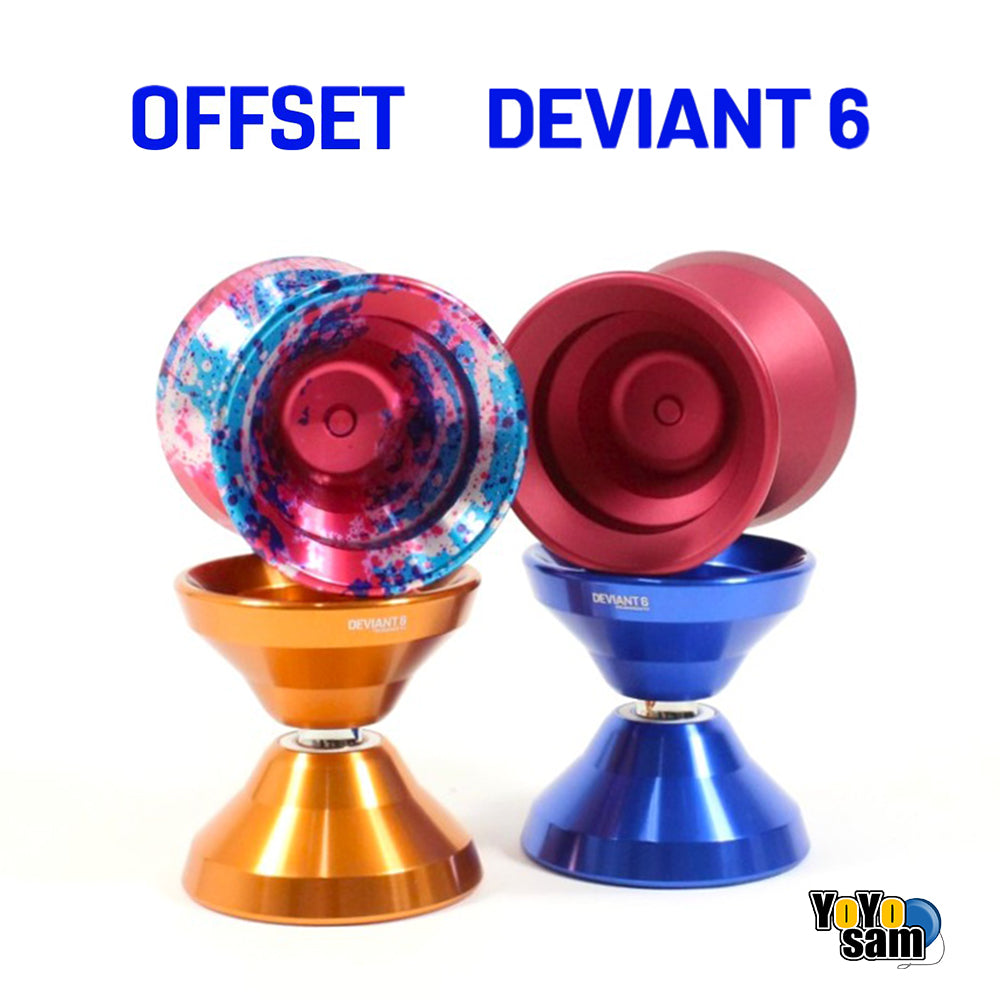 OFFSET Deviant 6 Yo-Yo - 60mm Width - Monometal Brandon Vu