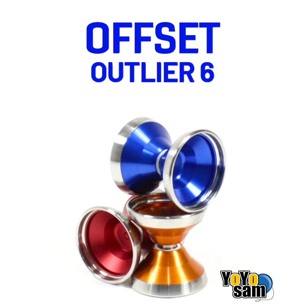 OFFSET Outlier 6 Yo-Yo - Bi-Metal - 7075 Aluminum with Stainless