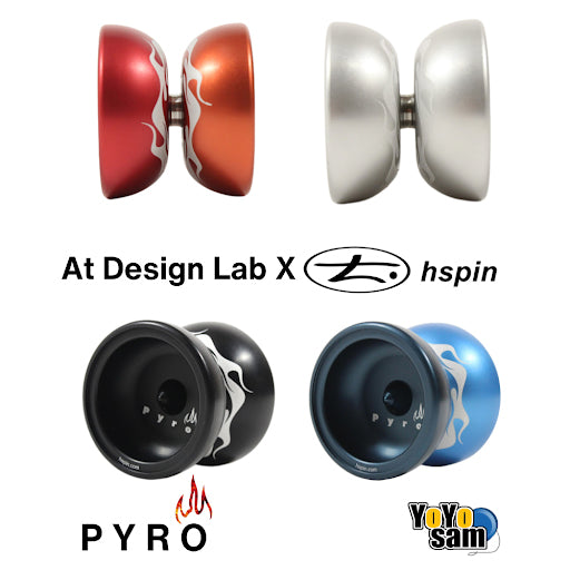 パイロ　pyro HSPIN x At Design Lab Pyro OG Yo-Yo - Mono-Metal YoYo – YoYoSam
