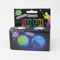 Zeekio Rechargable LED POI - Beginner to Pro - Glow Flow Toy
