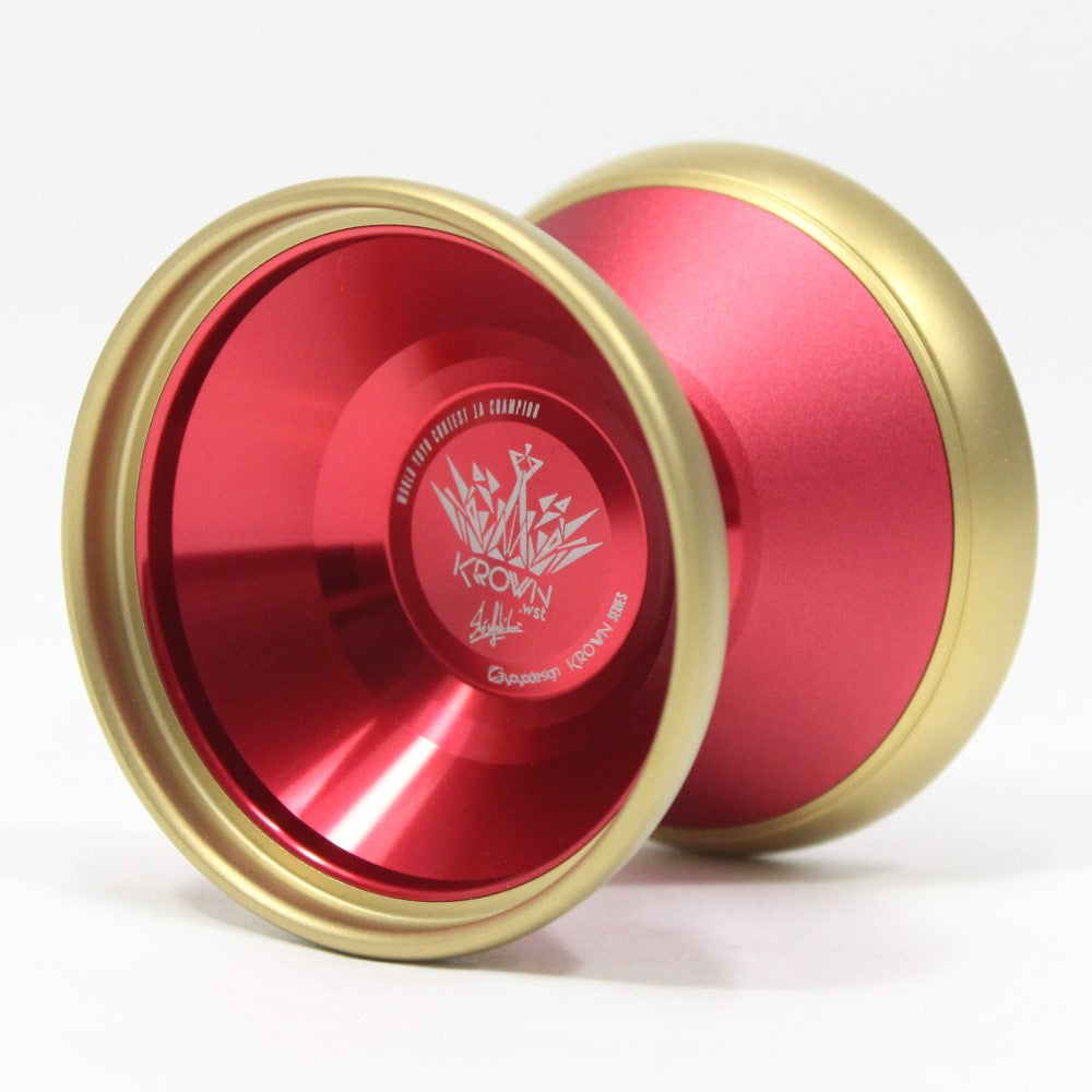 C3yoyodesign KROWN.wst Yo-Yo - Bi-Metal Wide Style - Shinya Kido