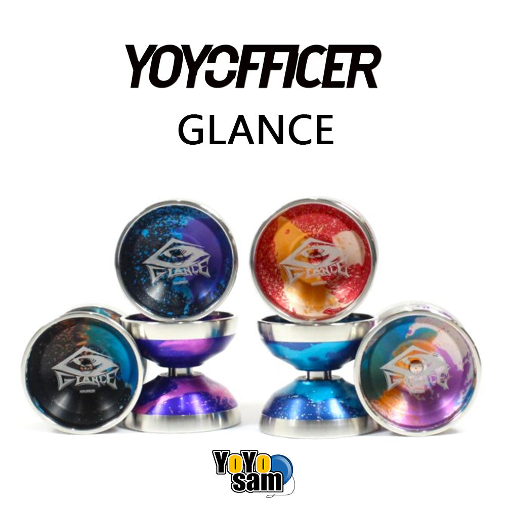 YOYOFFICER Glance Yo-Yo - Bi-Metal YoYo - 6061 Aluminum with