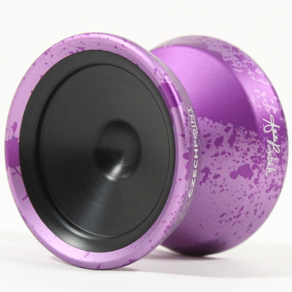 YoYoFactory Czech Point Pivot Yo-Yo- POM Fingerspin Cap- Metal