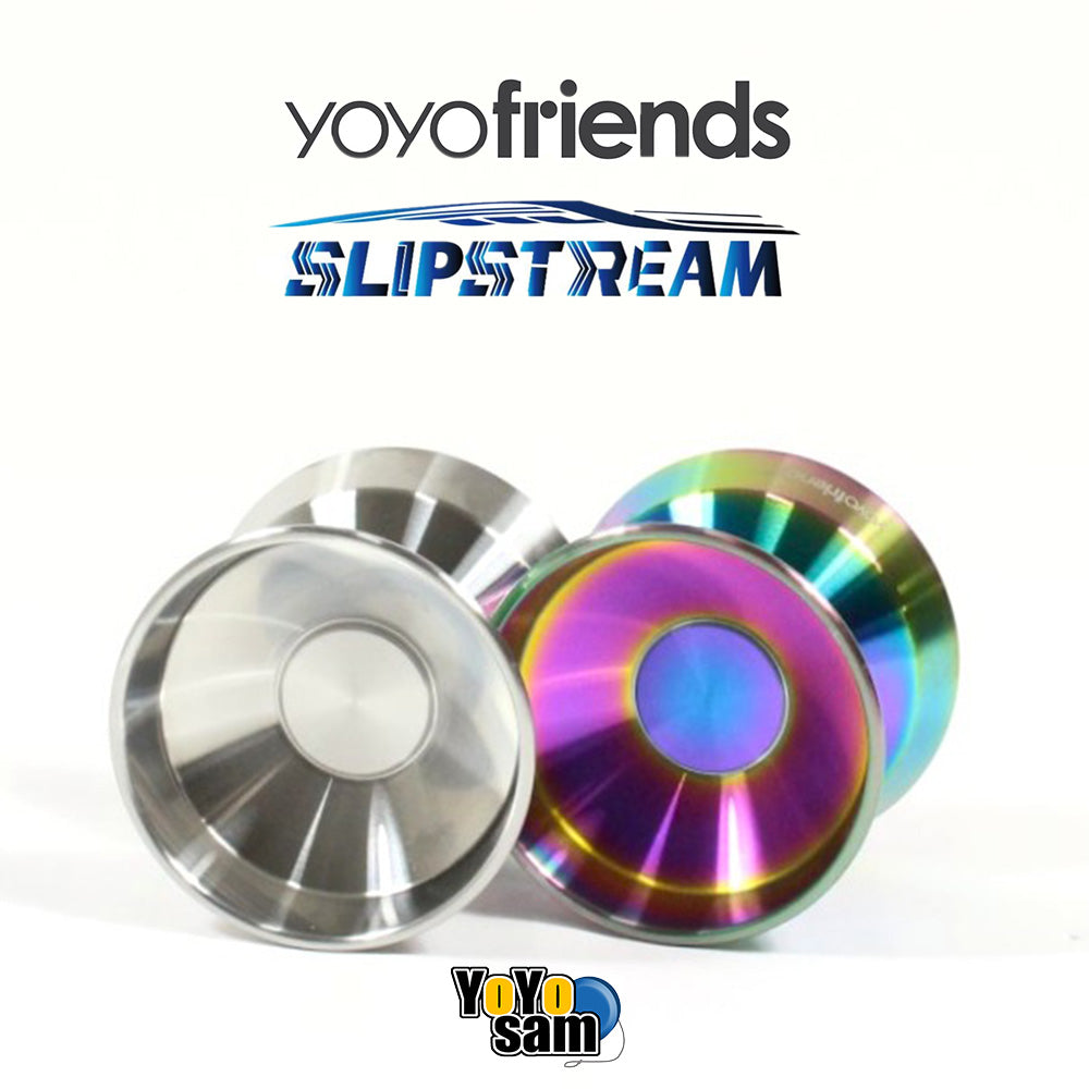 yoyofriends SlipStream Yo-Yo - Full-Sized Stainless Steel YoYo