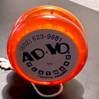 Vintage Playmaxx ProYo advertising yo-yo - 90s Orange - Very Good Condition