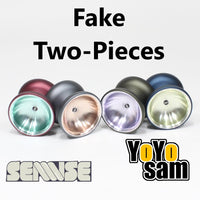 SENSE YOYO Fake Two-Pieces Yo-Yo - Mono-Metal Powerful Performance YoYo