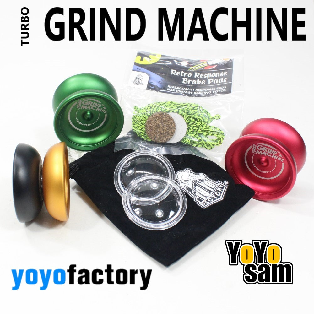 YoYoFactory Turbo Grind Machine Yo-Yo - Responsive YoYo – YoYoSam
