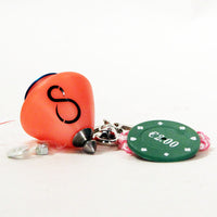 Strummol8 Delrin Spin Top and Keychain - Love