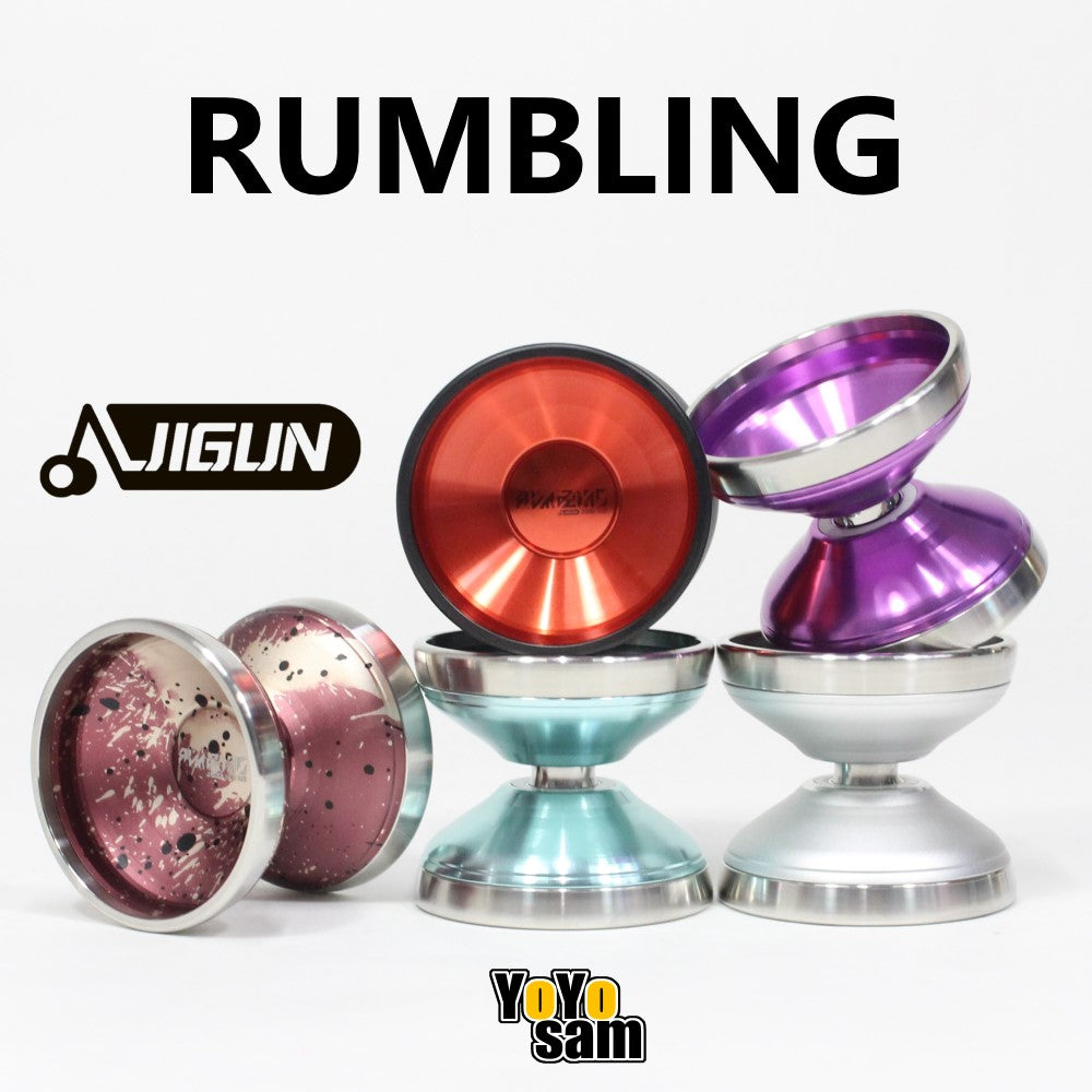 JIGUN Rumbling Yo-Yo - Bimetal 6061 Aluminum with Stainless