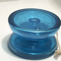 Vintage Duncan Butterfly Yo-Yo - Early 90s Translucent Blue Good Condition