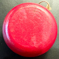 Vintage `whirl- king red Wood Yo-Yo - Fair Condition 40s or 50s