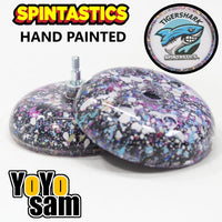 Special Confetti Edition Spintastics Tigershark, Ball-bearing, Classic Yo-Yo Hand Painted