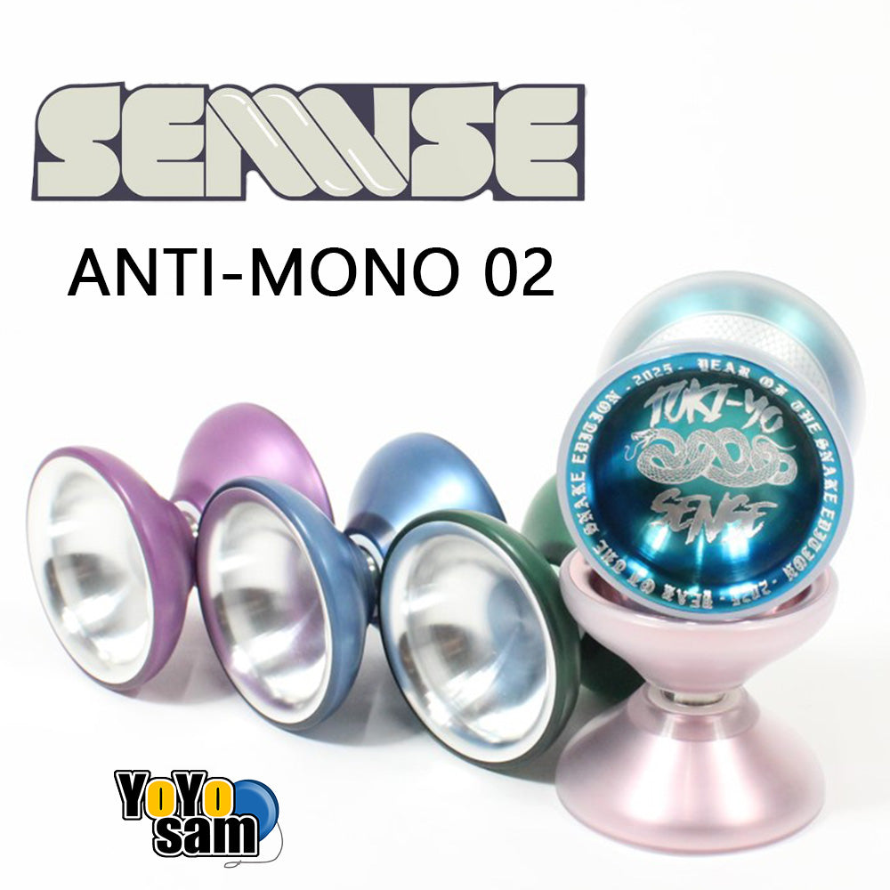 SENSE YOYO Anti-Mono 02 Yo-Yo - Aluminum with PC - Multi