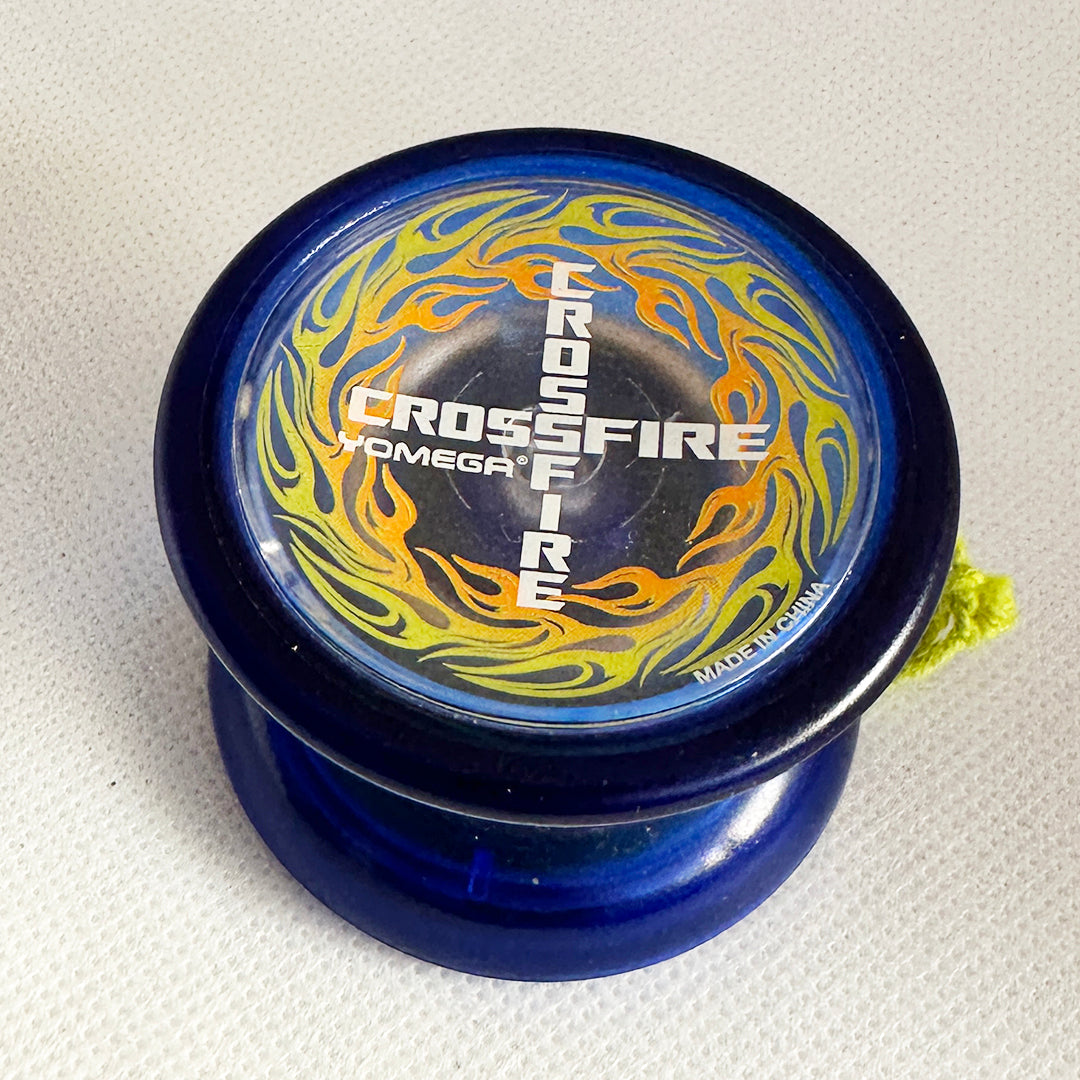 Vintage Yomega Crossfire - Good Condition 2010s Blue – YoYoSam