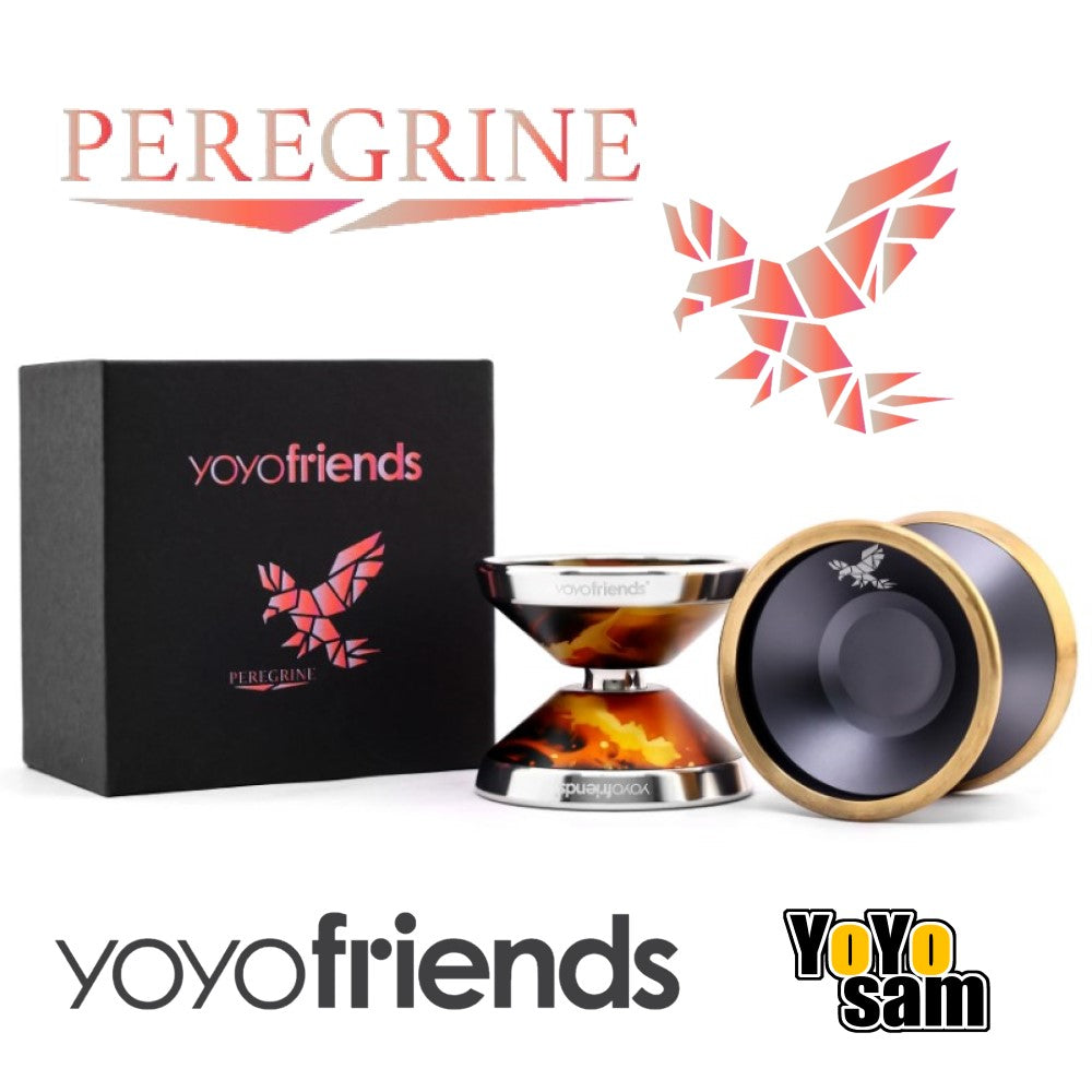 yoyofriends Peregrine Yo-Yo - Aluminum with Stainless Steel Rings