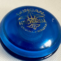 Vintage Duncan Imperial Yo-Yo - Blue- Good/fair Condition Original World's #1