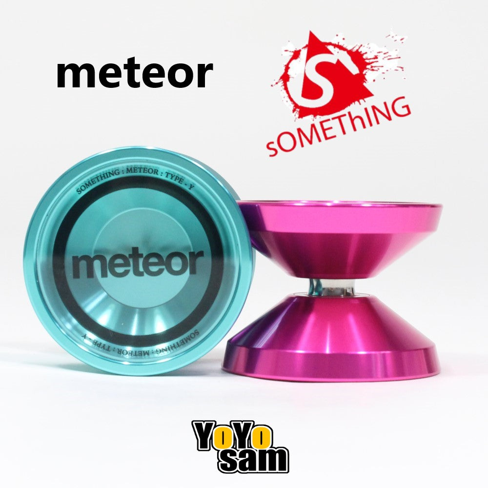 sOMEThING - Meteor Type-Y ヨーヨー　ブラック(マット) Meteor Type-Y - Something | Yo-yo Specialty Store Rewind