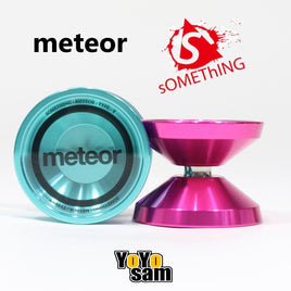 sOMEThING Meteor Type-Y Yo-Yo - 6061 Aluminum YoYo with Plastic Caps
