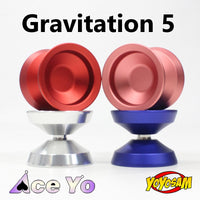 Ace Yo Gravitation 5 Yo-Yo - Mono-Metal Aluminum YoYo