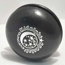 Vintage Duncan Midnight Special Yo-Yo - Black Plastic-Very Good Cond.-90s