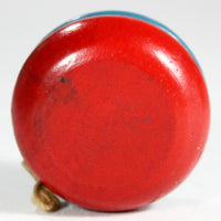 Vintage Fli-Back Yo-Yo Champion Style 55 Return Top Undersized Blue and Red YoYo