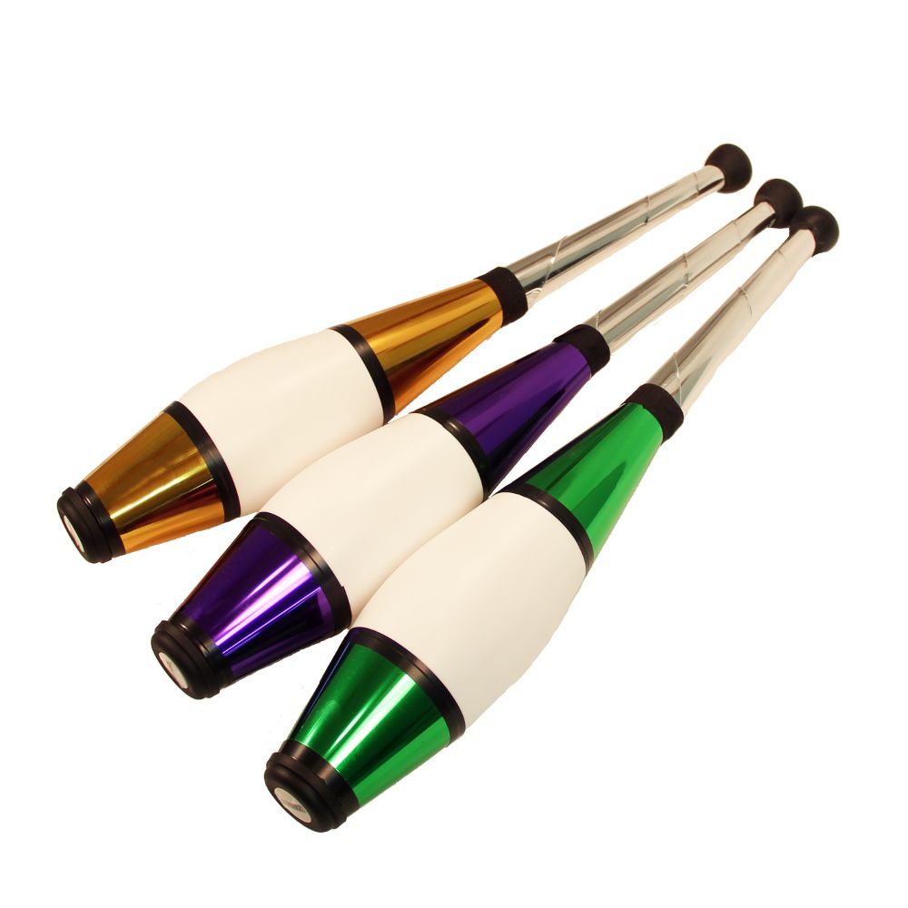 Zeekio Professional Juggling Kit - Including Juggling Clubs