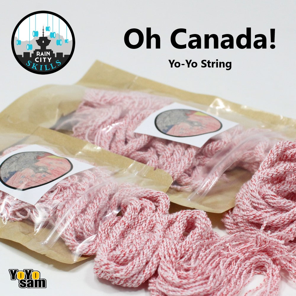 Rain City Skills Oh Canada! Yo-Yo Strings - Thin YoYo String – YoYoSam