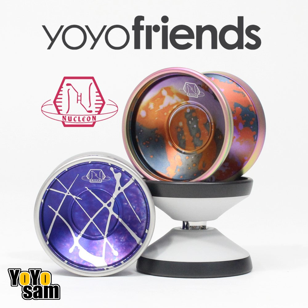 yoyofriends Nucleon Yo-Yo - 7068 Aluminum with Stainless Steel