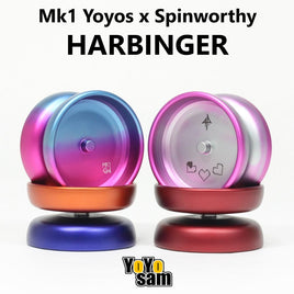 MK1 x Spinworthy Harbinger Yo-Yo - Small Bearing Aluminum YoYo