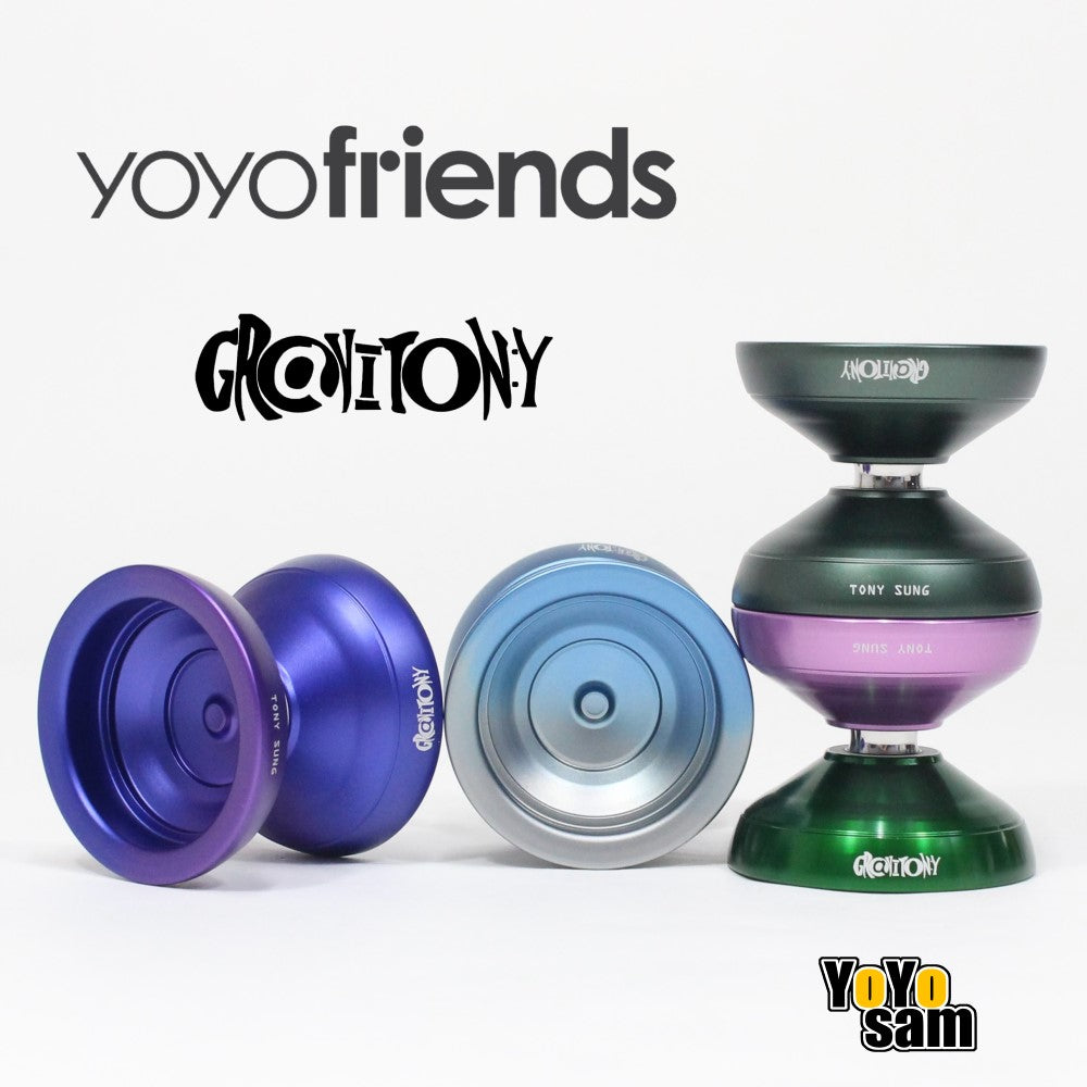 yoyofriends Graviton Y Yo-Yo - Monometal 7068 Aluminum Tony Chang-hyeon  Sung Signature YoYo