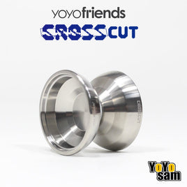 yoyofriends Crosscut Yo-Yo - Titanium YoYo with Enhanced Power and Stability